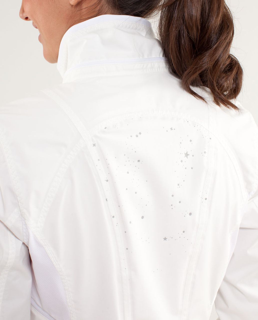 Lululemon Run:  Puddle Jumper Jacket - White