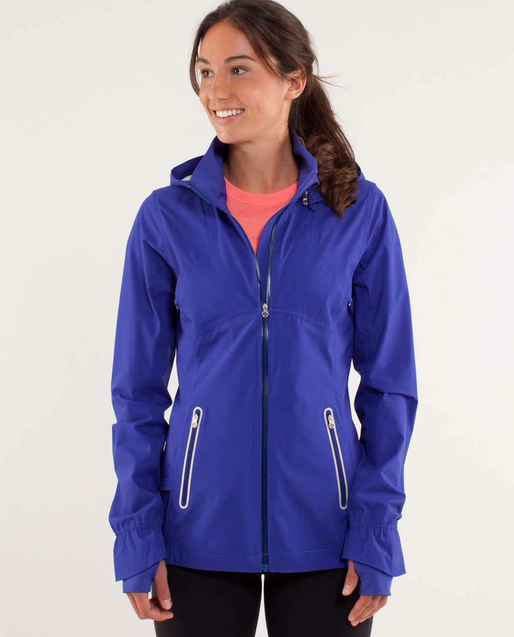 Lululemon Run:  Puddle Jumper Jacket - Pigment Blue