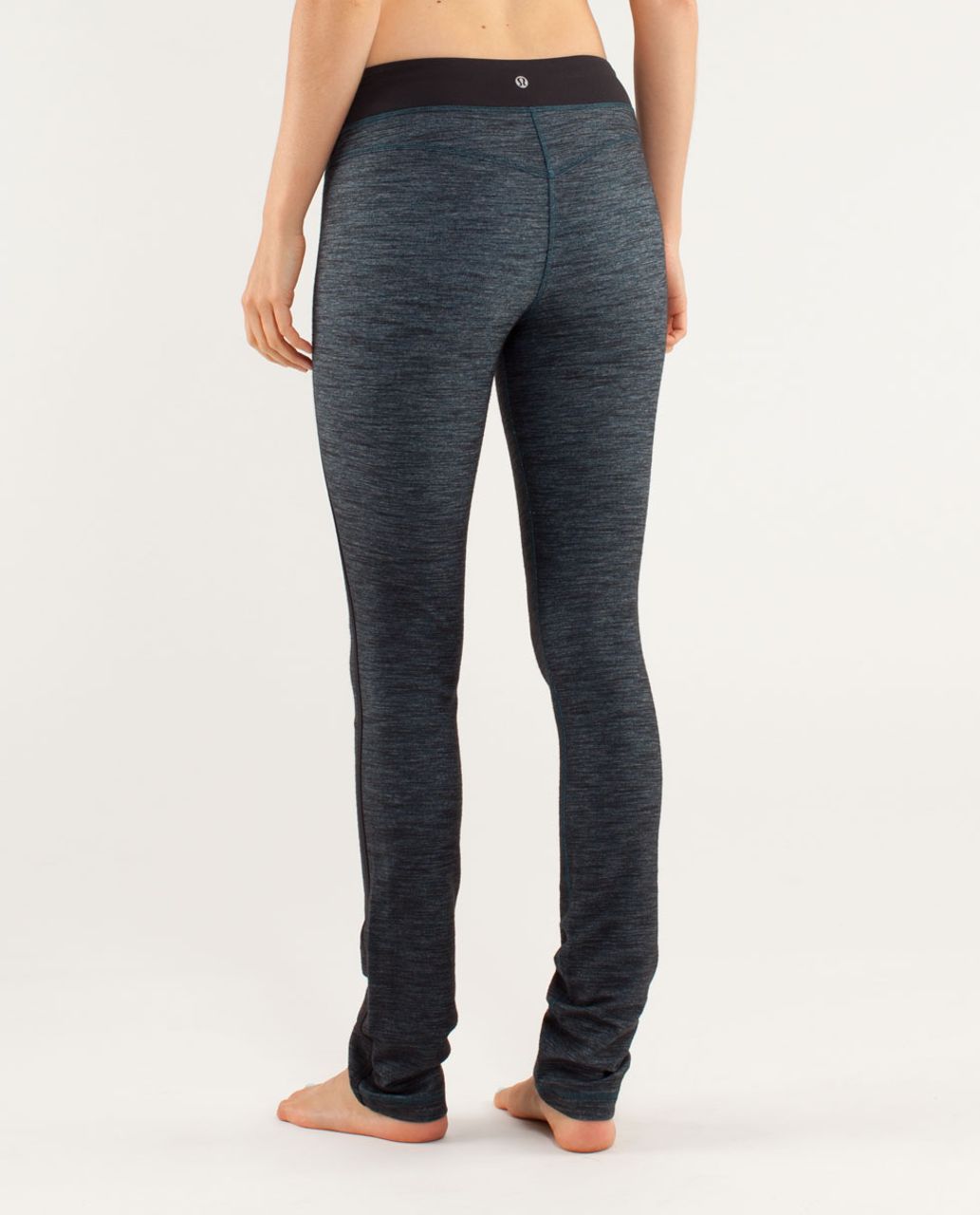 Lululemon Forme Pant - Reversible Slub Denim Alberta Lake / Black