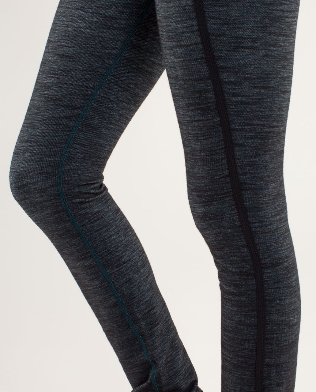 Lululemon Forme Pant - Reversible Slub Denim Alberta Lake / Black