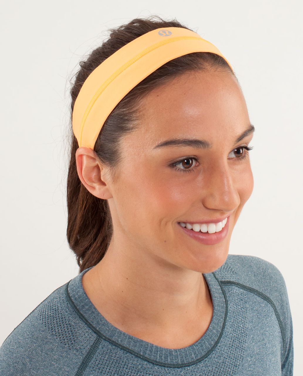 Lululemon Fly Away Tamer Headband - Creamsicle Pop