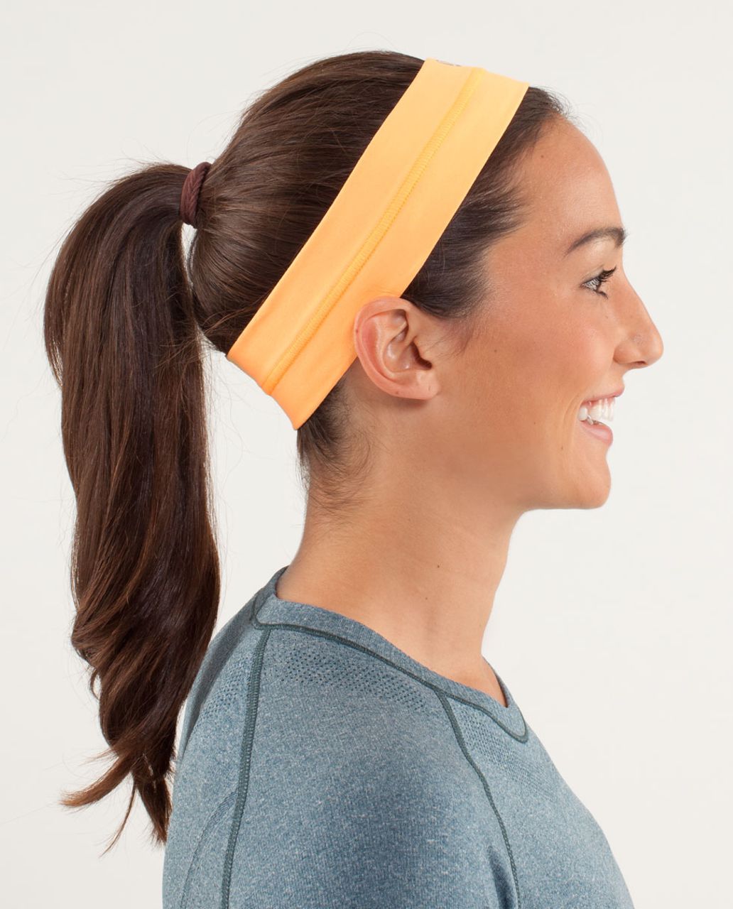 Lululemon Fly Away Tamer Headband - Creamsicle Pop