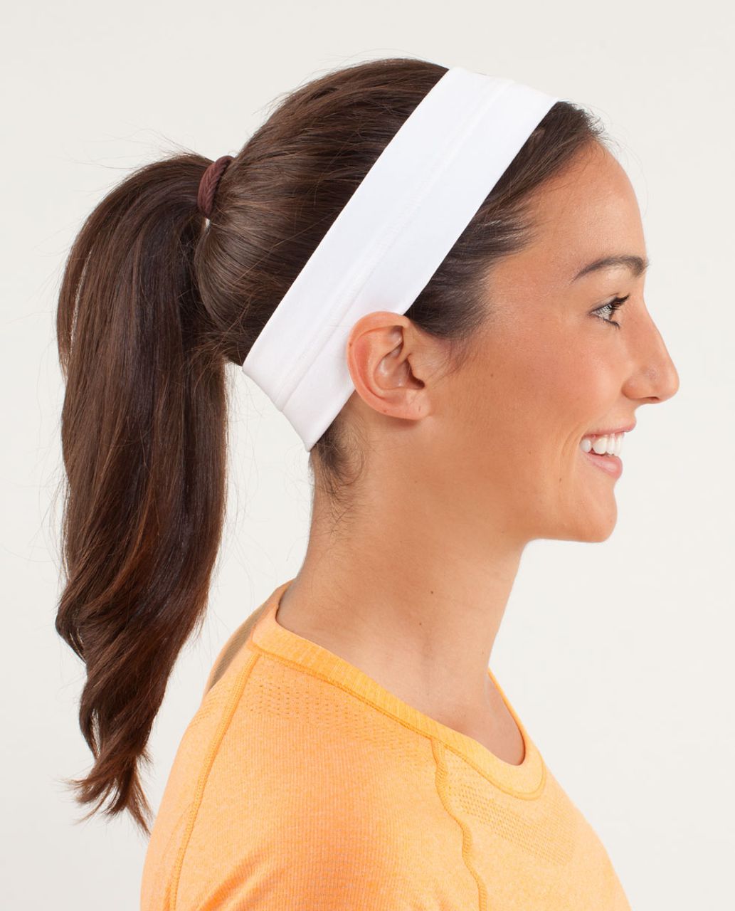 Lululemon Fly Away Tamer Headband - White (First Release)