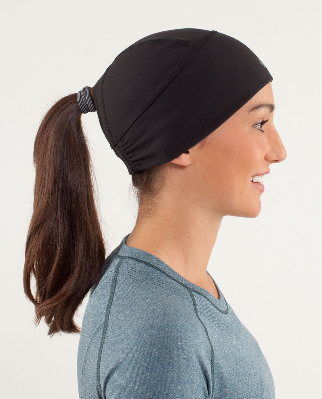 Lululemon Brisk Run Toque - Black / Black