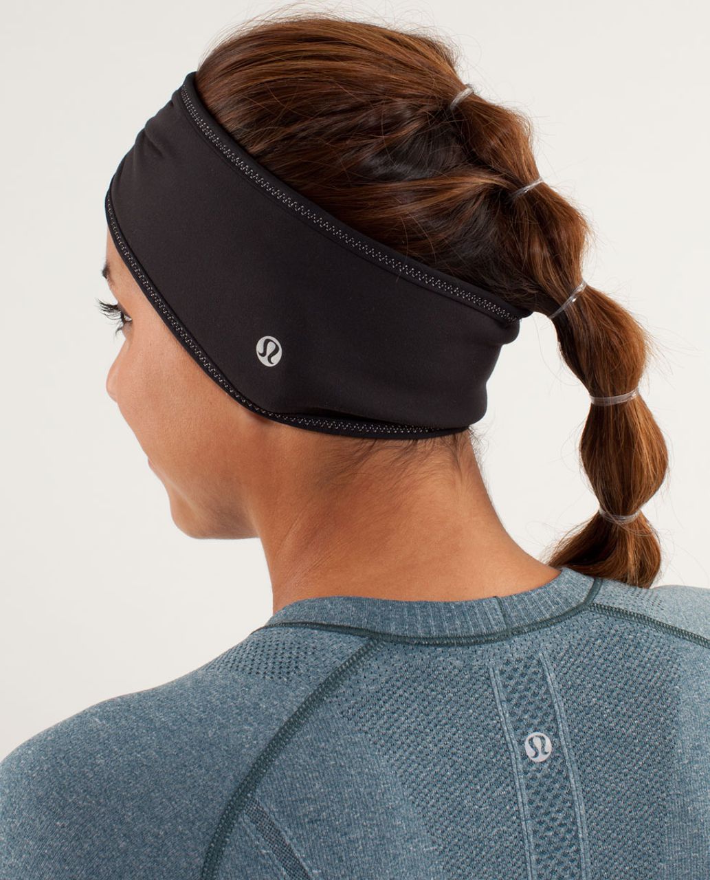 Lululemon Brisk Run Headband - Black / Black