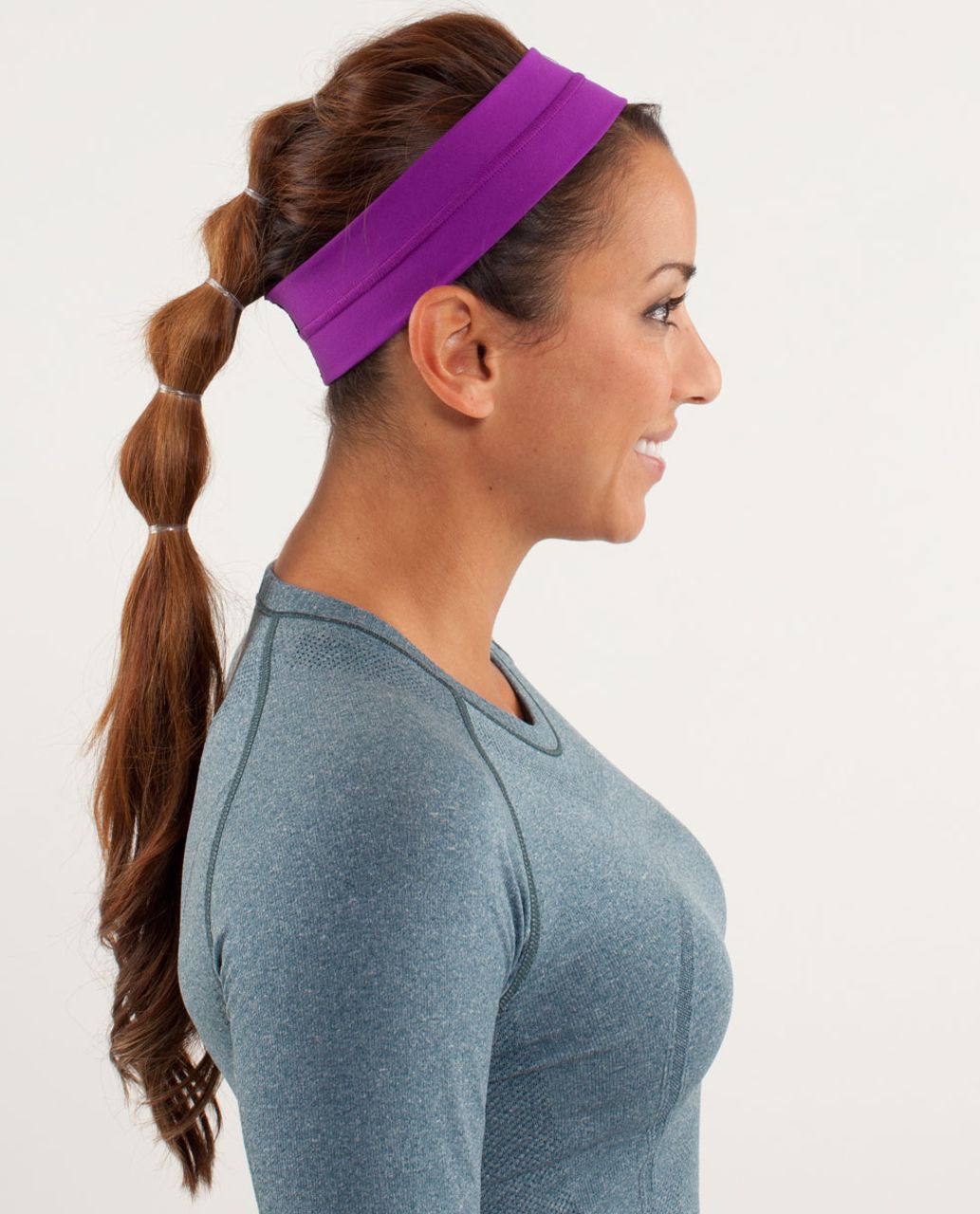 Lululemon Fly Away Tamer Headband - Tender Violet (First Release)