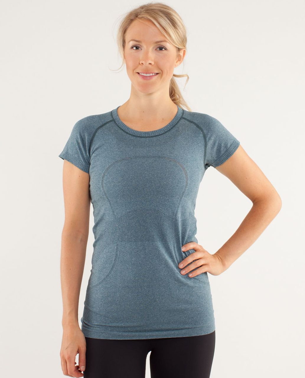 Lululemon Run:  Swiftly Tech Short Sleeve - Alberta Lake