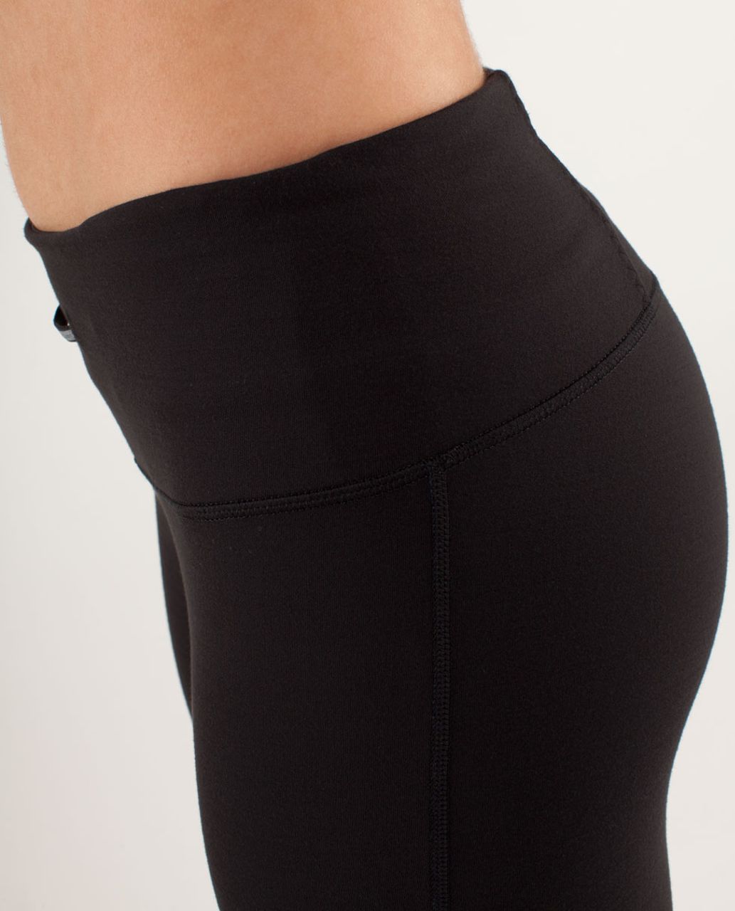 Lululemon Run:  Runder Under Pant - Black / Alberta Lake / Black / Raspberry Glo Light