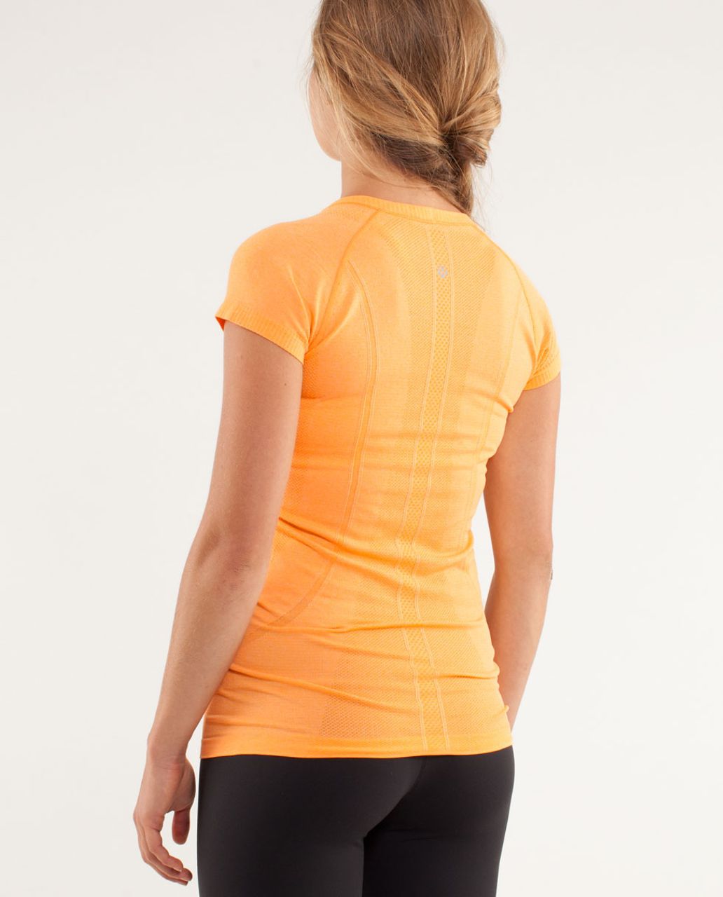 Lululemon Run:  Swiftly Tech Short Sleeve - Creamsicle Pop