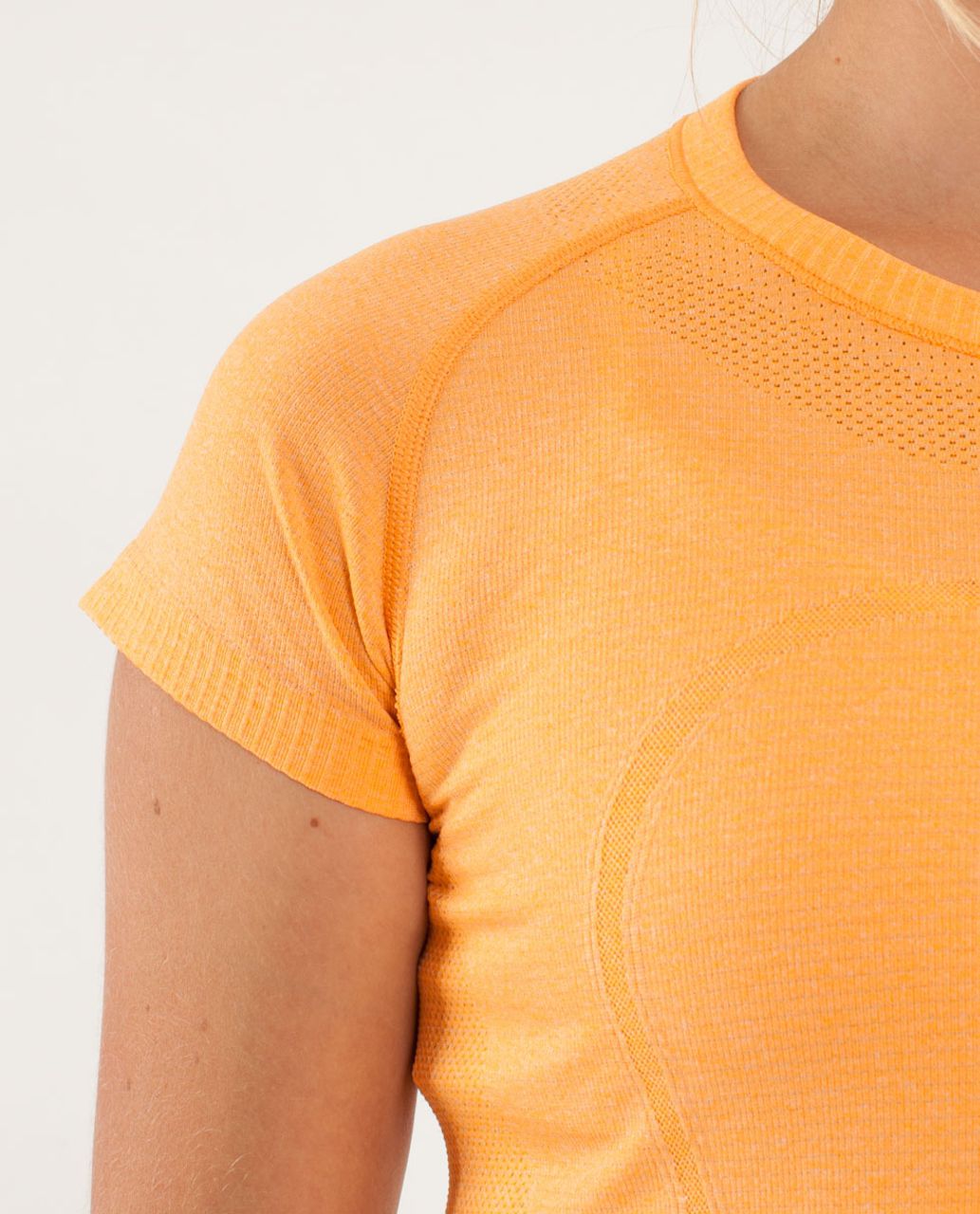 Lululemon Run:  Swiftly Tech Short Sleeve - Creamsicle Pop