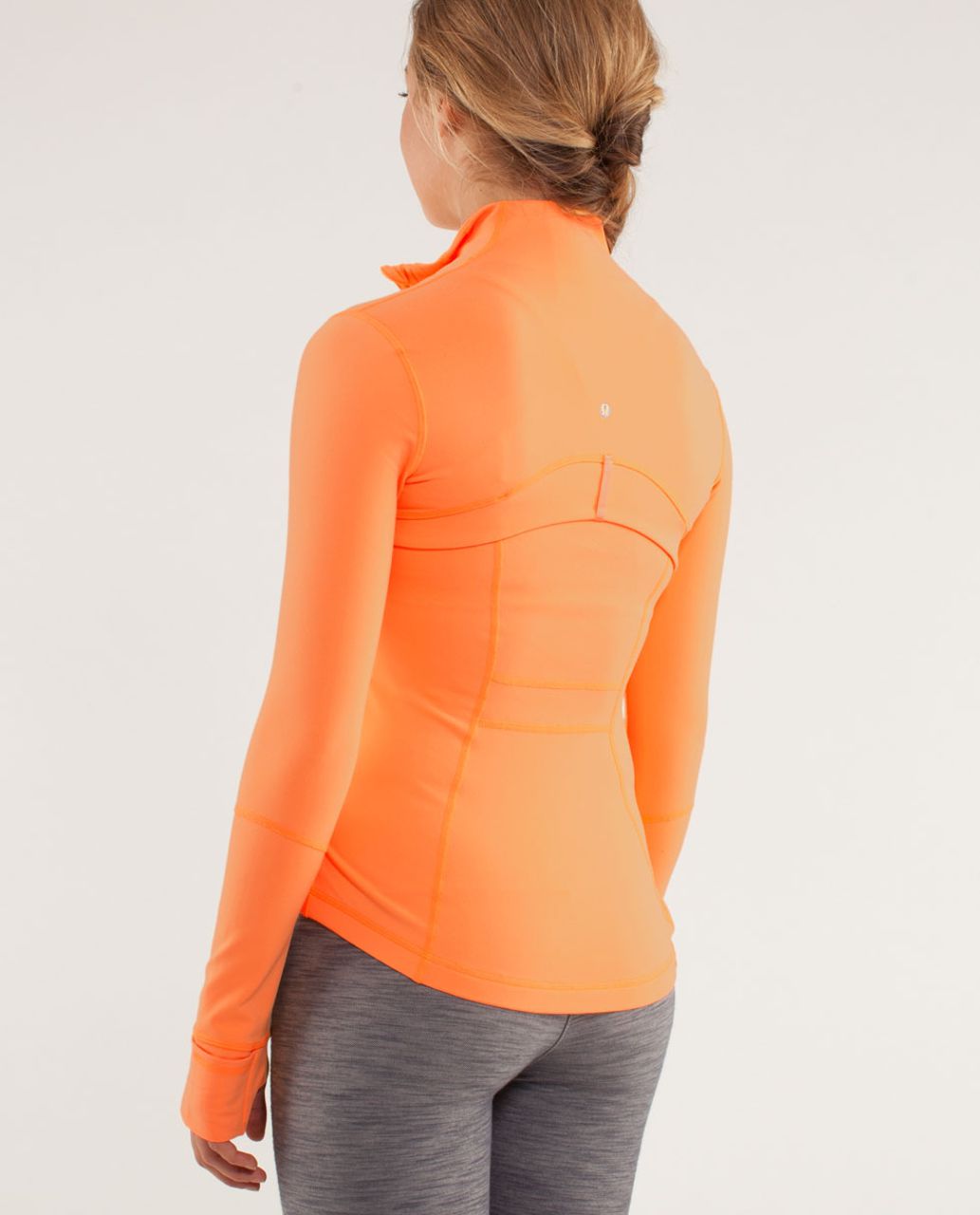 Lululemon Street To Studio Jacket - Pop Orange - lulu fanatics