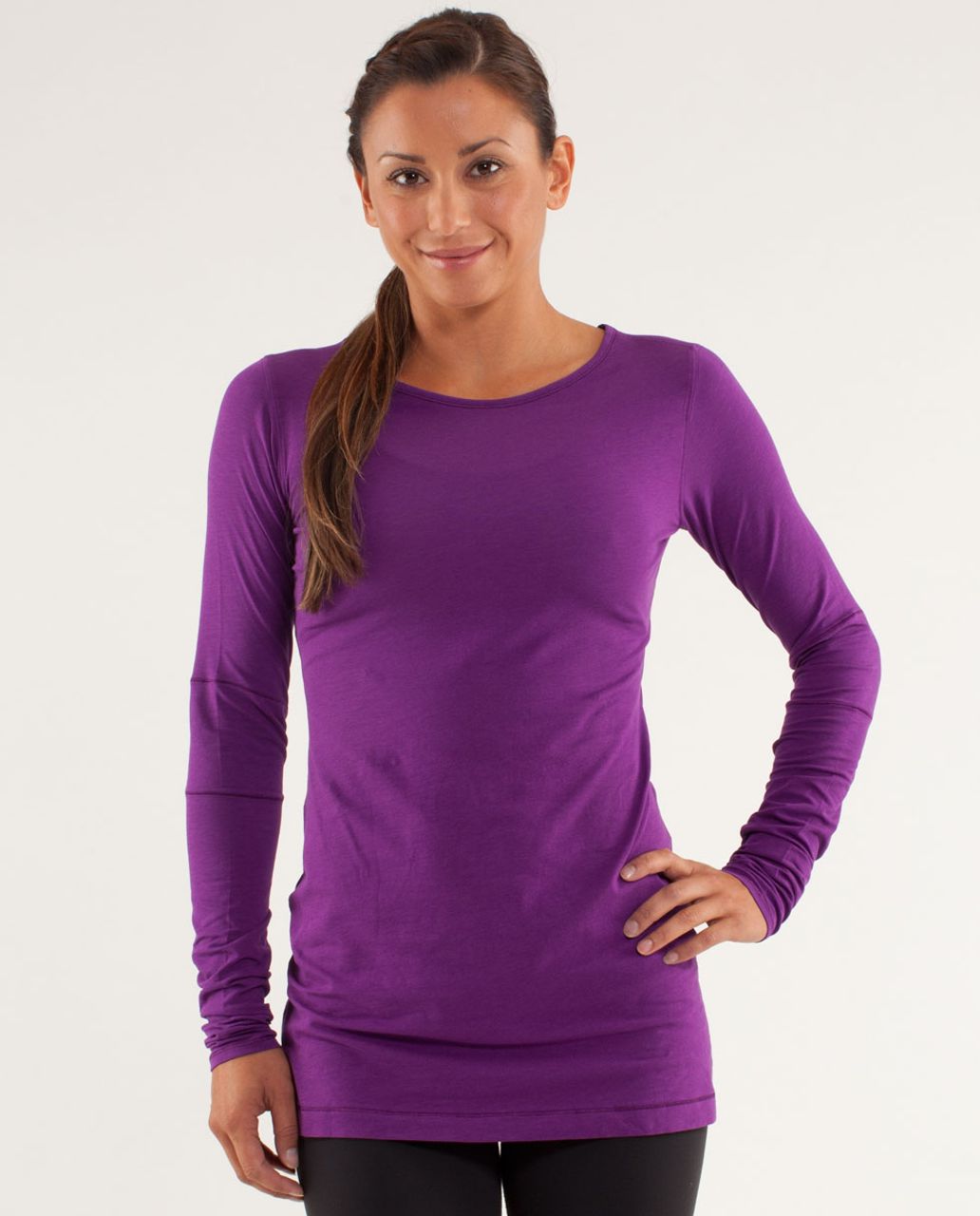 Lululemon Devotion Long Sleeve Tee - Tender Violet