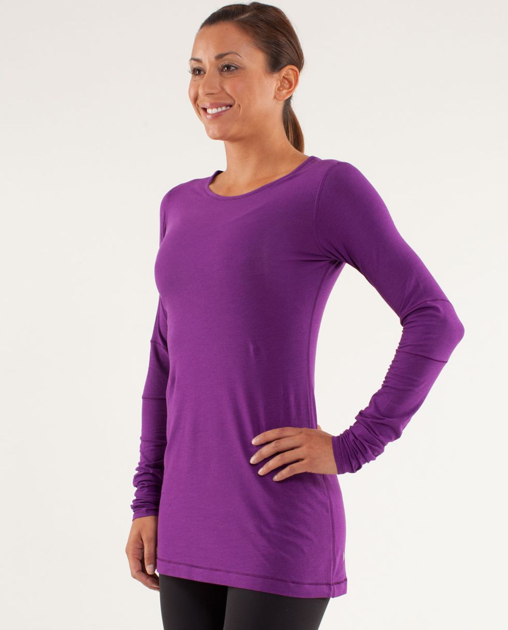 Lululemon Devotion Long Sleeve Tee - Tender Violet