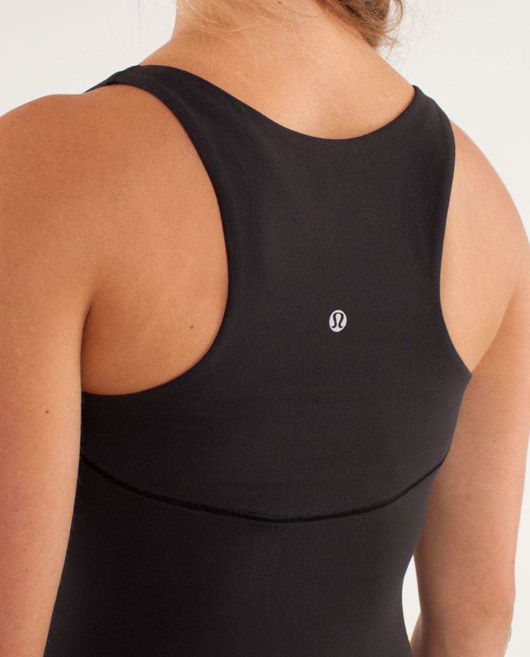 Lululemon Run:  First Base Tank - Alberta Lake / Black