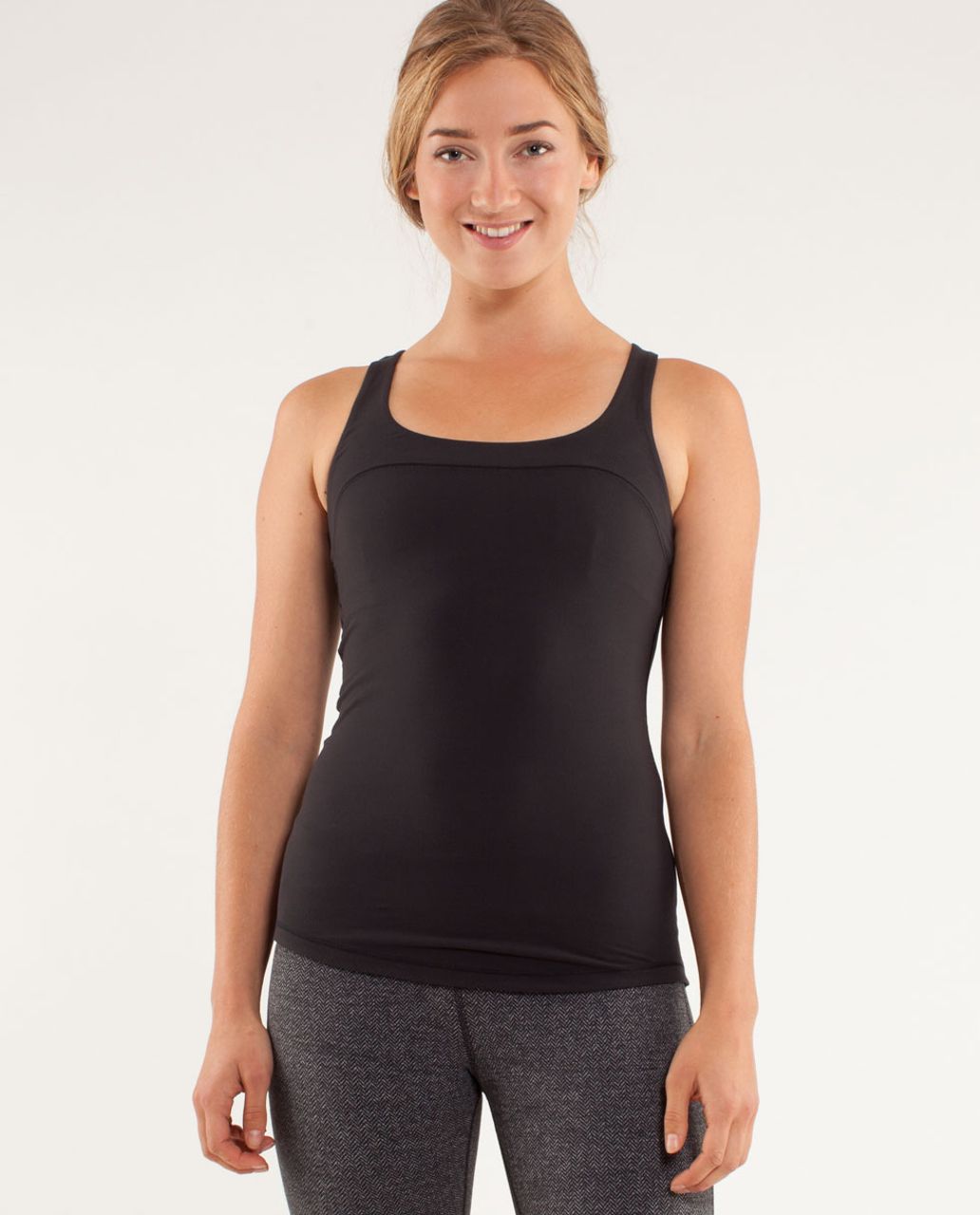 Lululemon Run:  First Base Tank (First Release) - Black