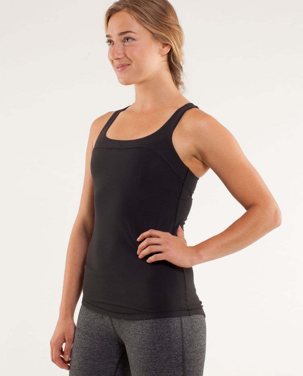 Lululemon Run:  First Base Tank (First Release) - Black