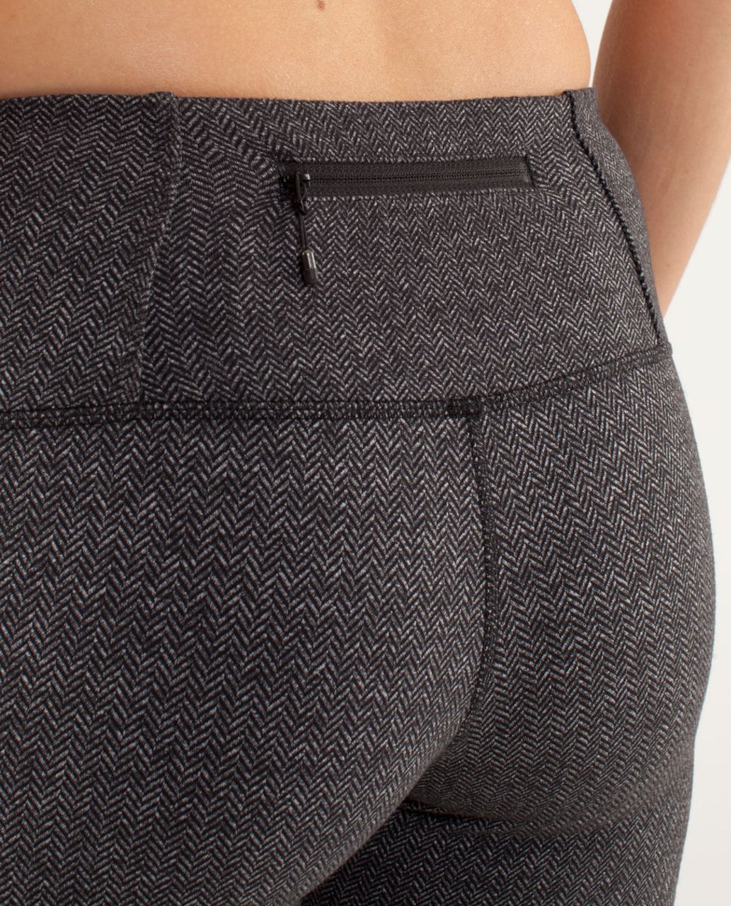 Lululemon Runder Under Pant *Pocket - Herringbone Black