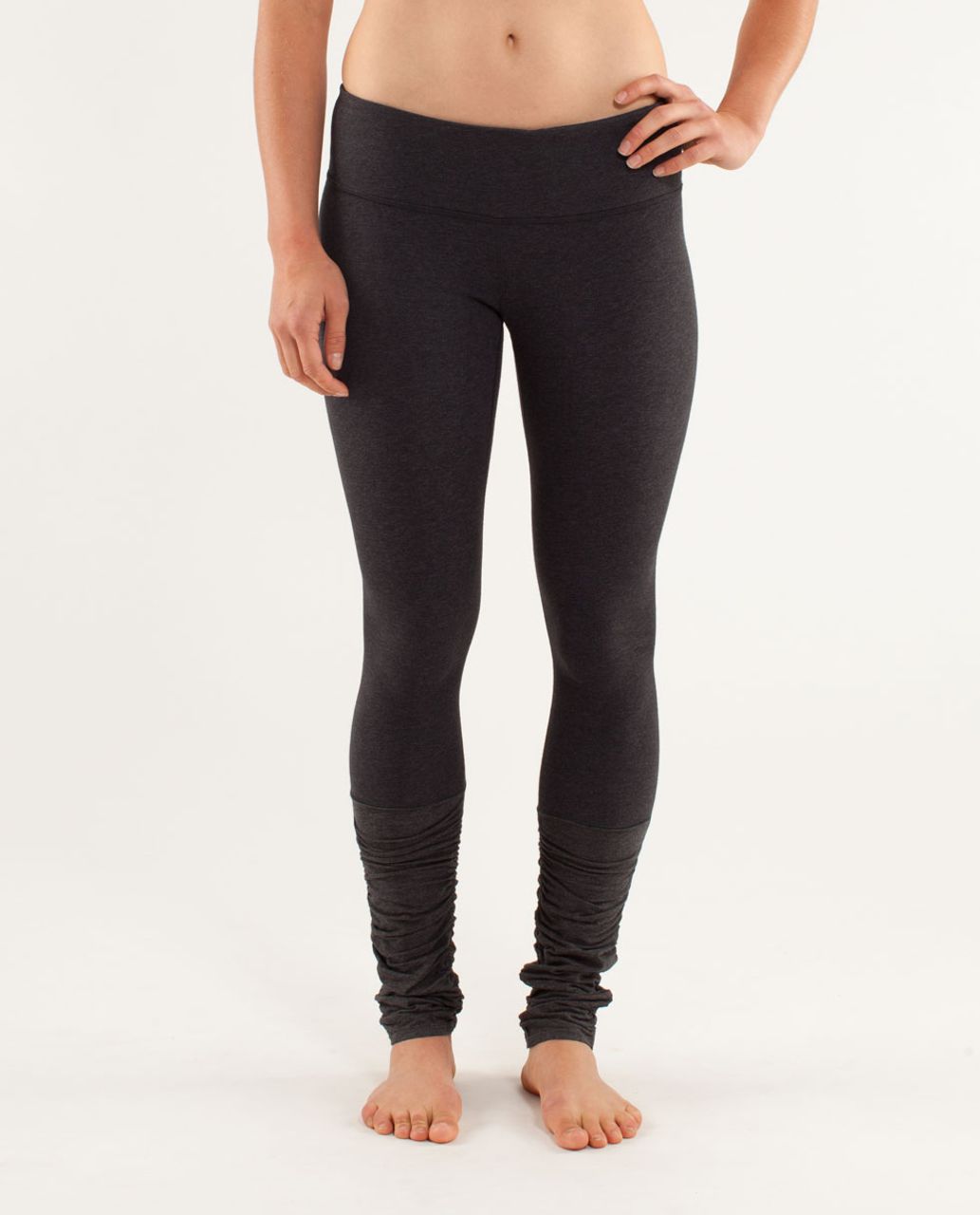 Lululemon True Bliss Pant - Heathered Black / Heathered Coal