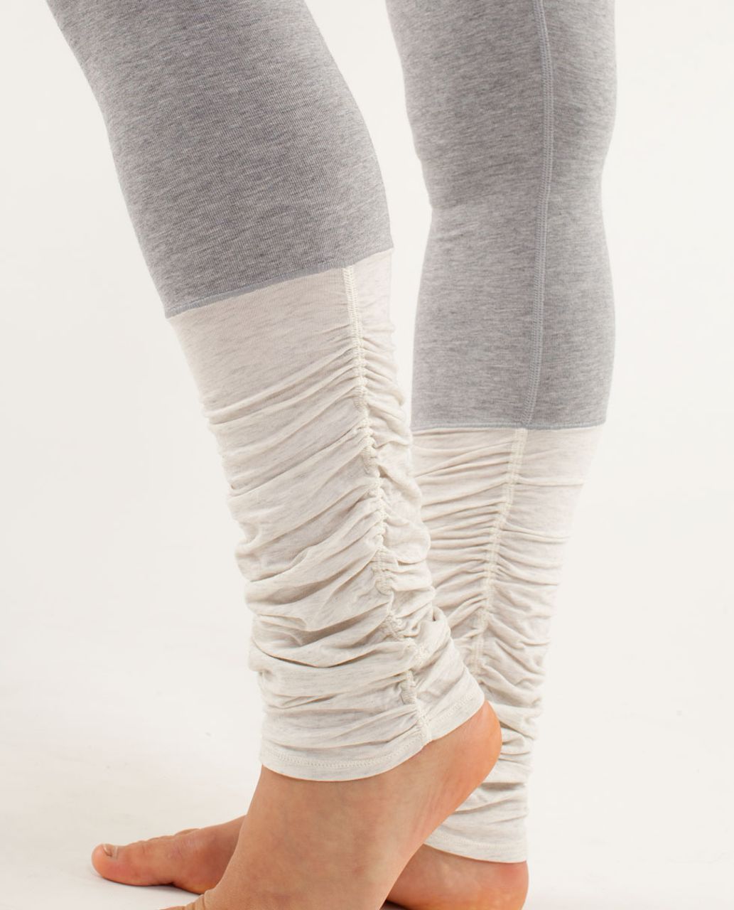 Lululemon True Bliss Pant - Heathered Silver Slate / Heathered Polar Cream