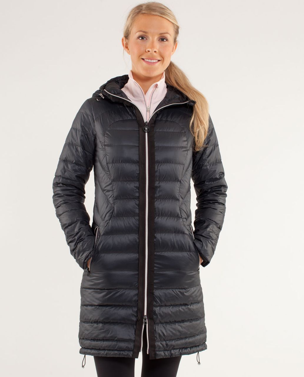 Lululemon 3x A Lady Jacket - Bordeaux Drama / Deep Coal / Black