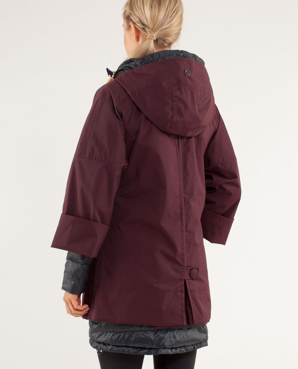 Lululemon 3x A Lady Jacket - Bordeaux Drama / Deep Coal / Black