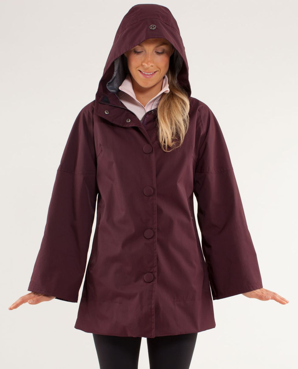 Lululemon 3x A Lady Jacket - Bordeaux Drama / Deep Coal / Black