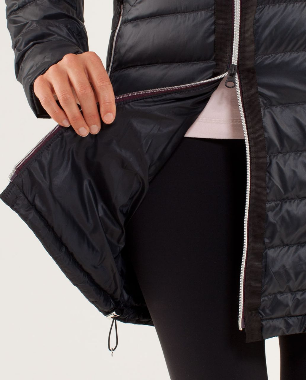 Lululemon 3x A Lady Jacket - Bordeaux Drama / Deep Coal / Black