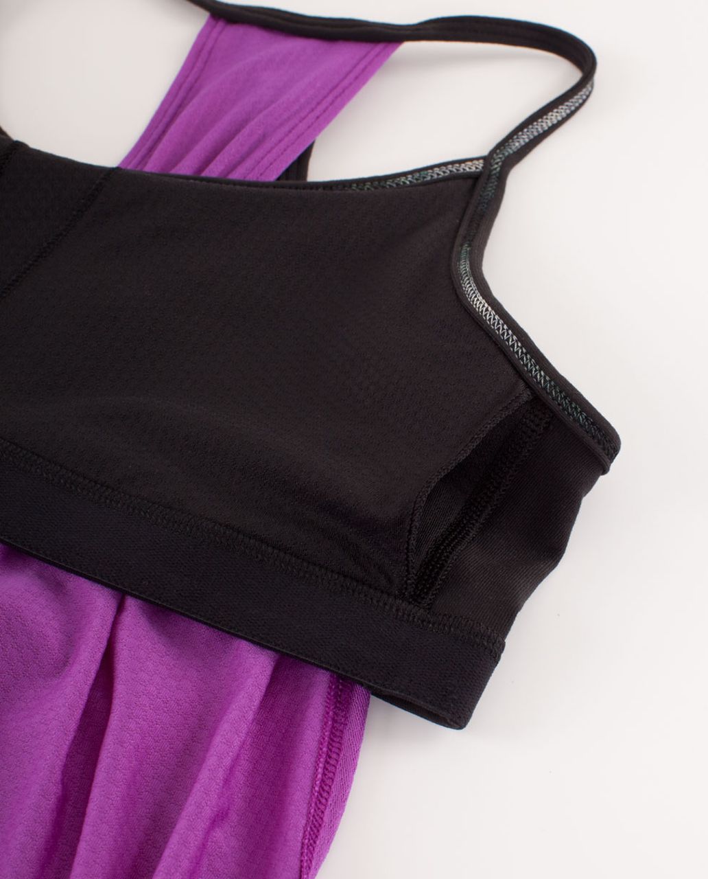 Lululemon No Limits Tank - Tender Violet / Black - lulu fanatics