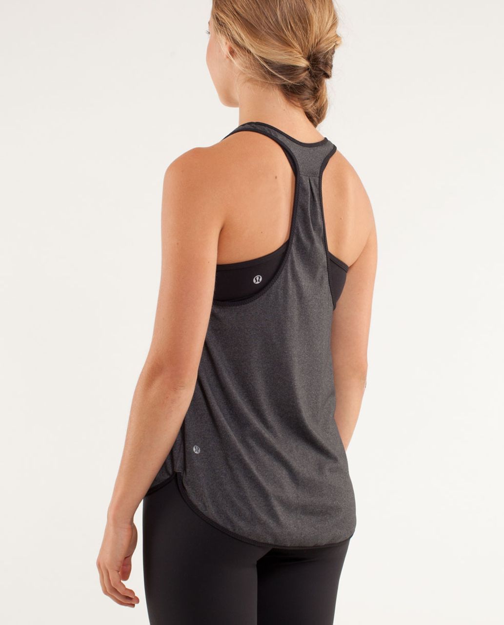 Lululemon 105 F Singlet - Heathered Black (First Release)