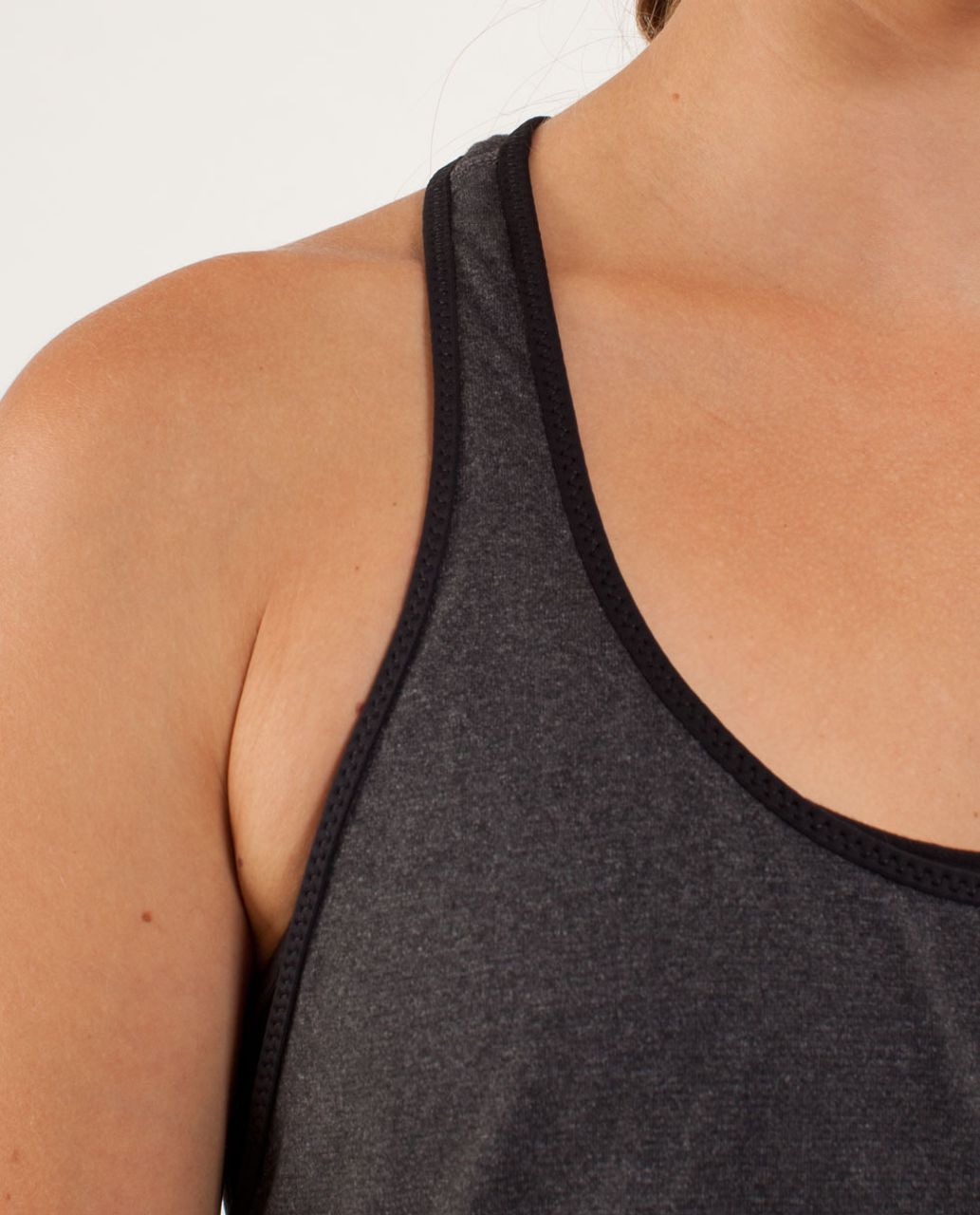 Lululemon 105 F Singlet - Heathered Black (First Release)