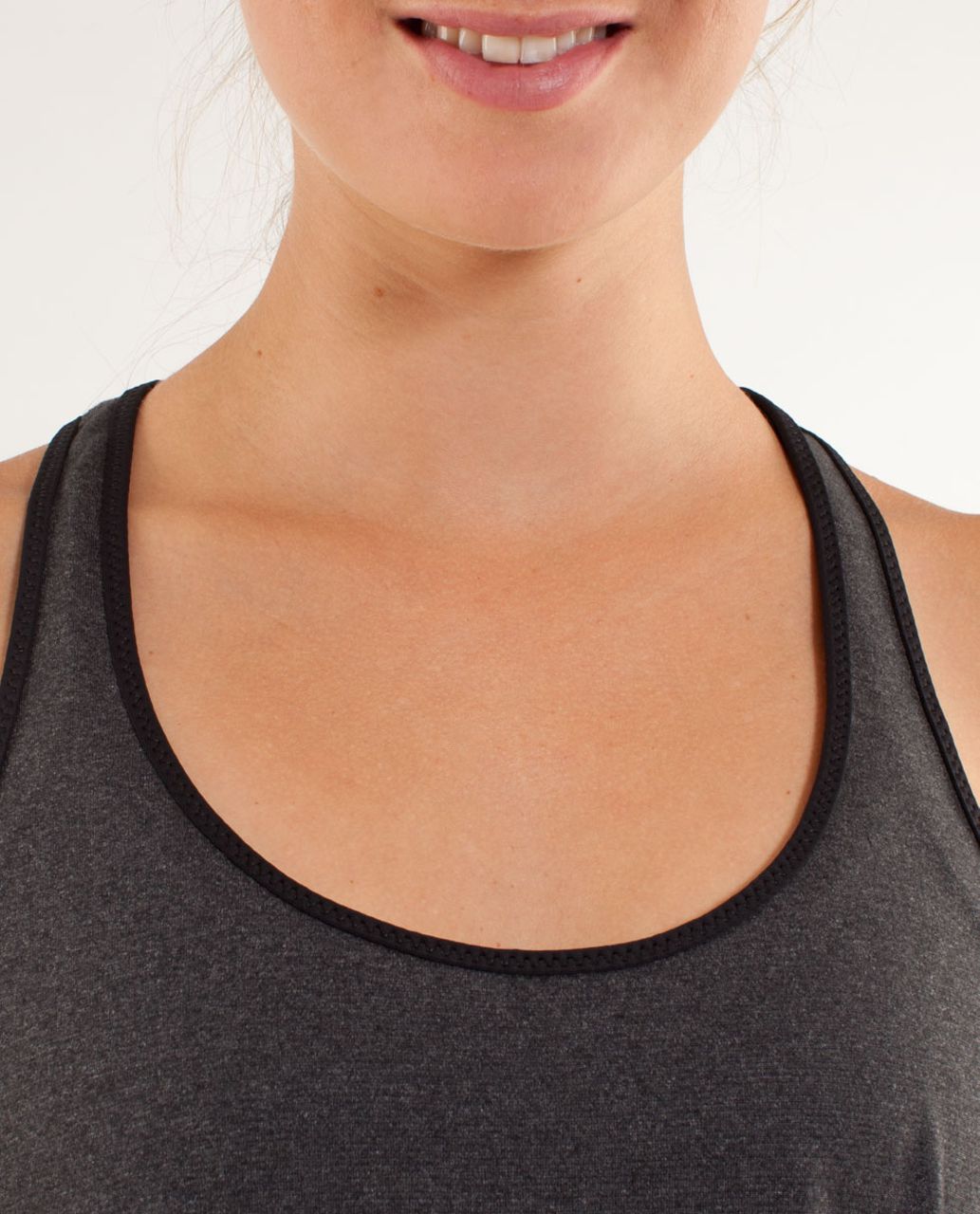 Lululemon 105 F Singlet - Heathered Black (First Release)