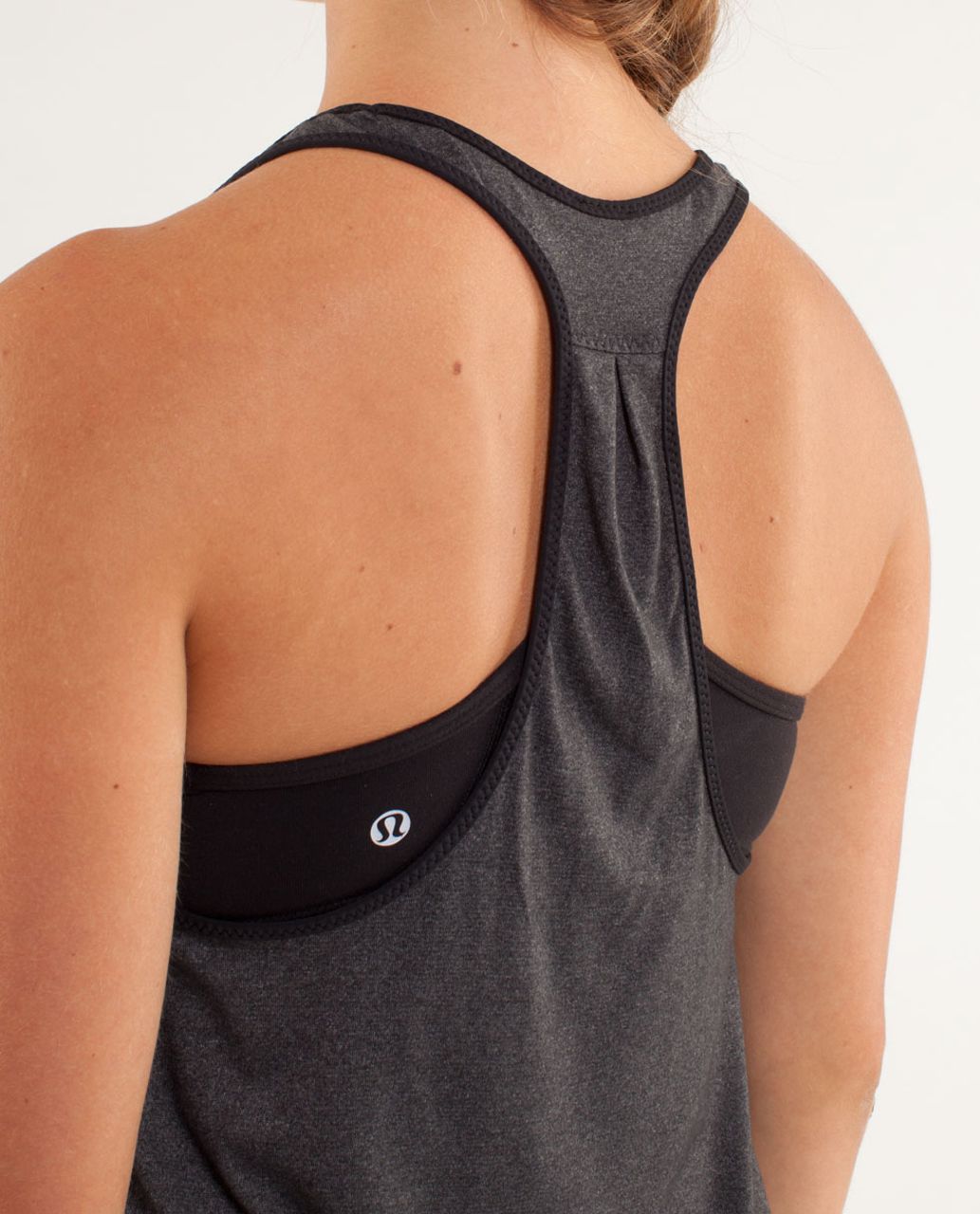 Lululemon 105 F Singlet - Heathered Black (First Release)