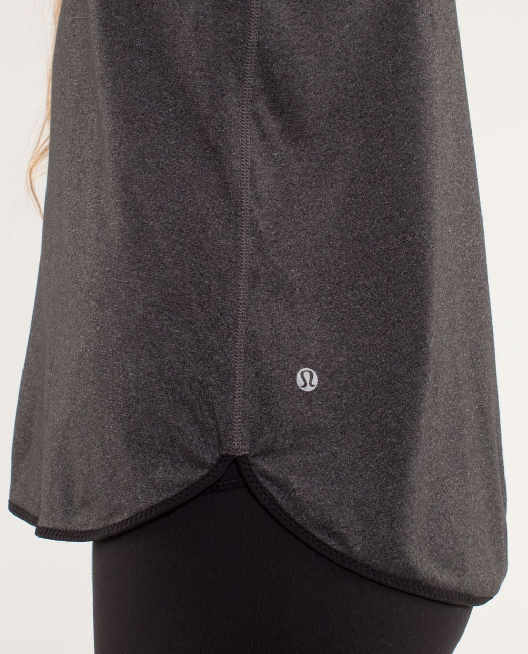 Lululemon 105 F Singlet - Heathered Black (First Release)