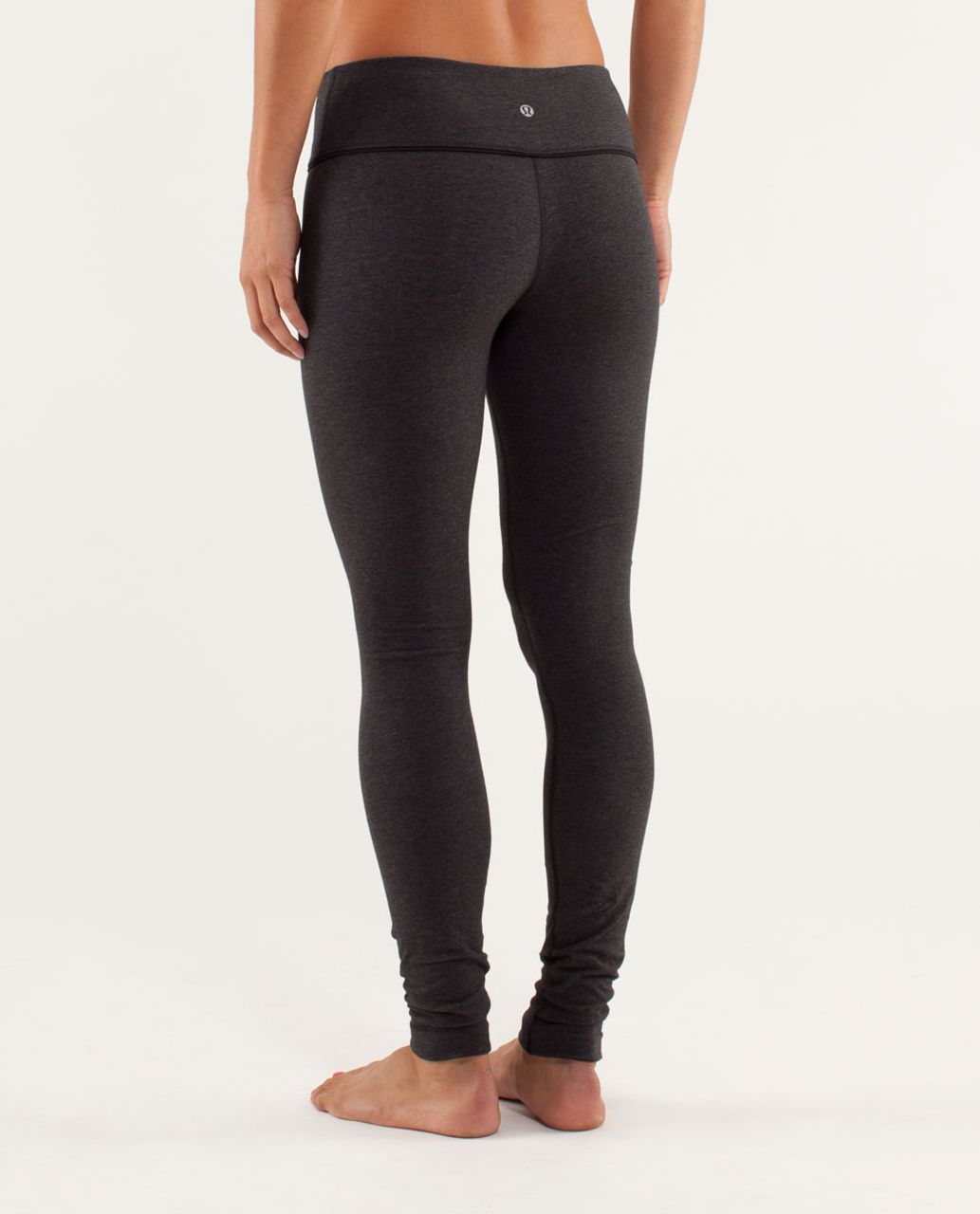 Lululemon Wunder Under Pant *Organic - Heathered Black / Black / Micro Macro Black Heathered Black