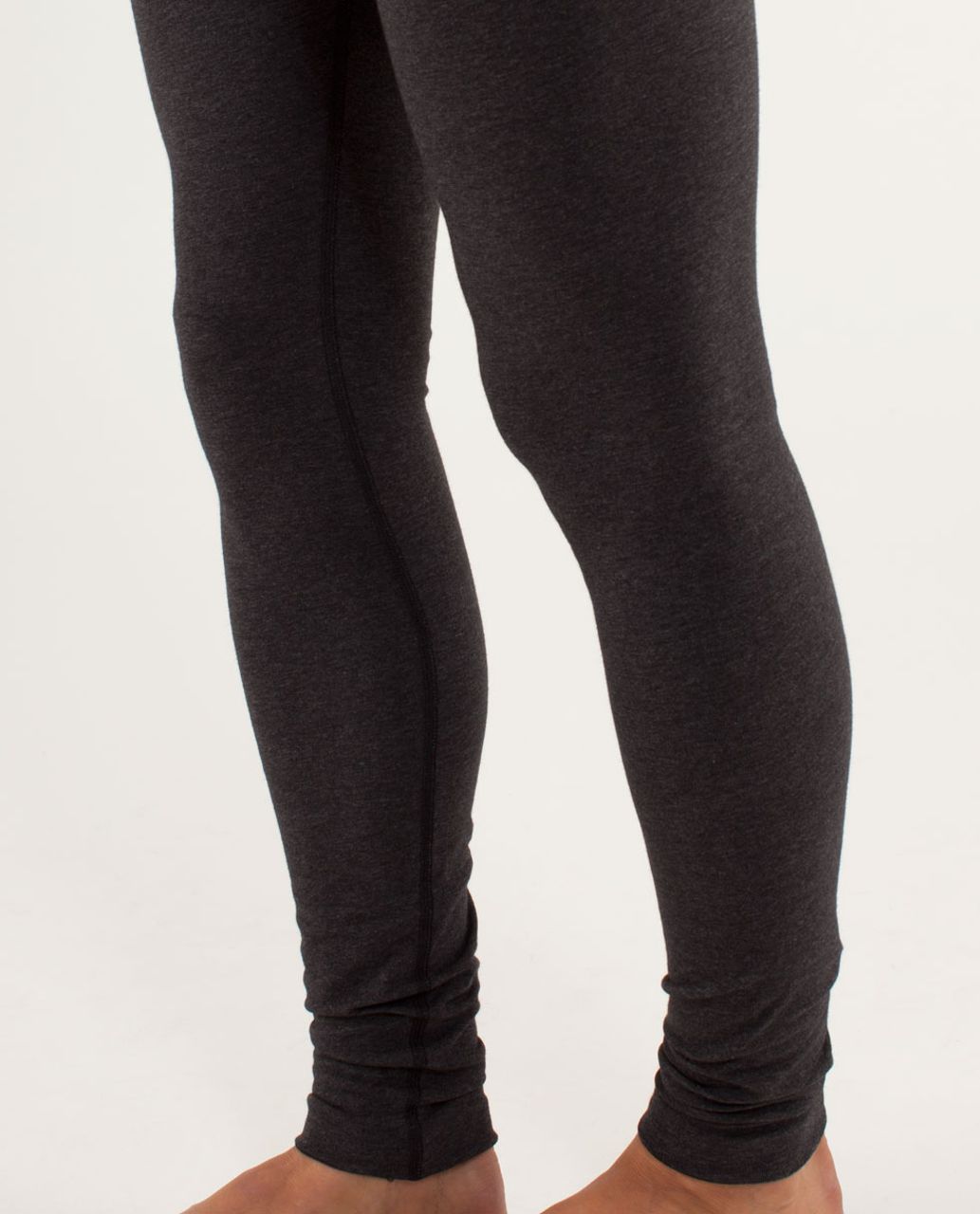 Lululemon Wunder Under Pant *Organic - Heathered Black / Black / Micro Macro Black Heathered Black