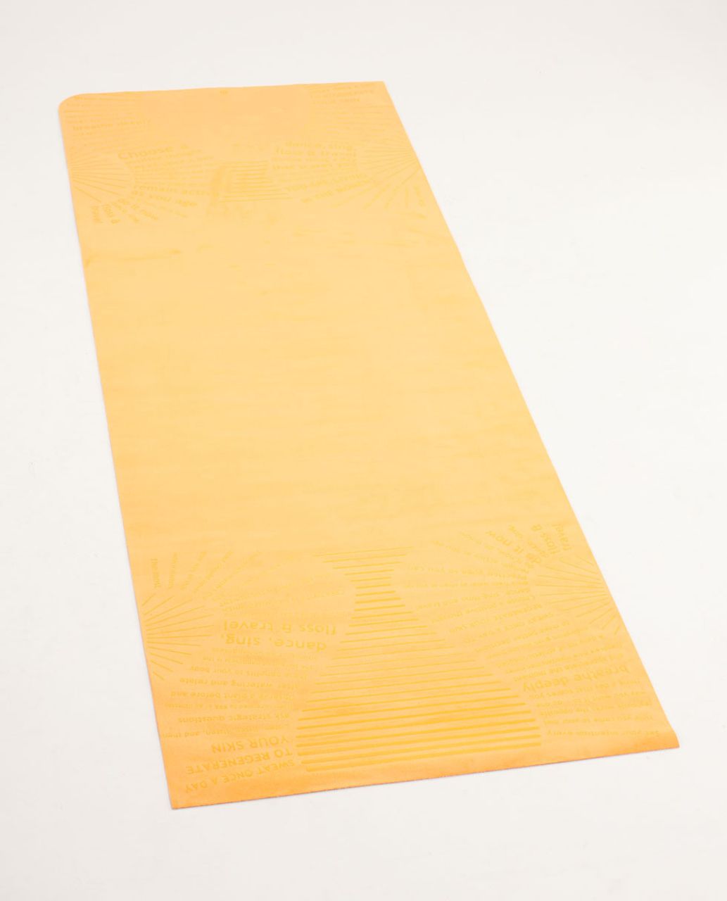 Lululemon The (Towel) Mat - Creamsicle Pop / Silver Slate