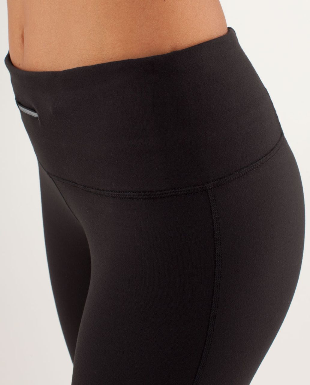 Lululemon Run:  Runder Under Pant - Black / Tender Violet / Black