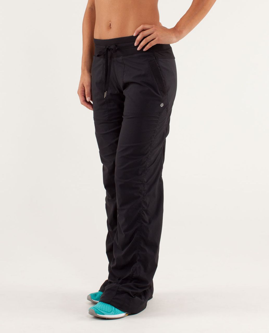 Lululemon Women's Studio Pant ll *Liner Black Swan Size 6 Swift