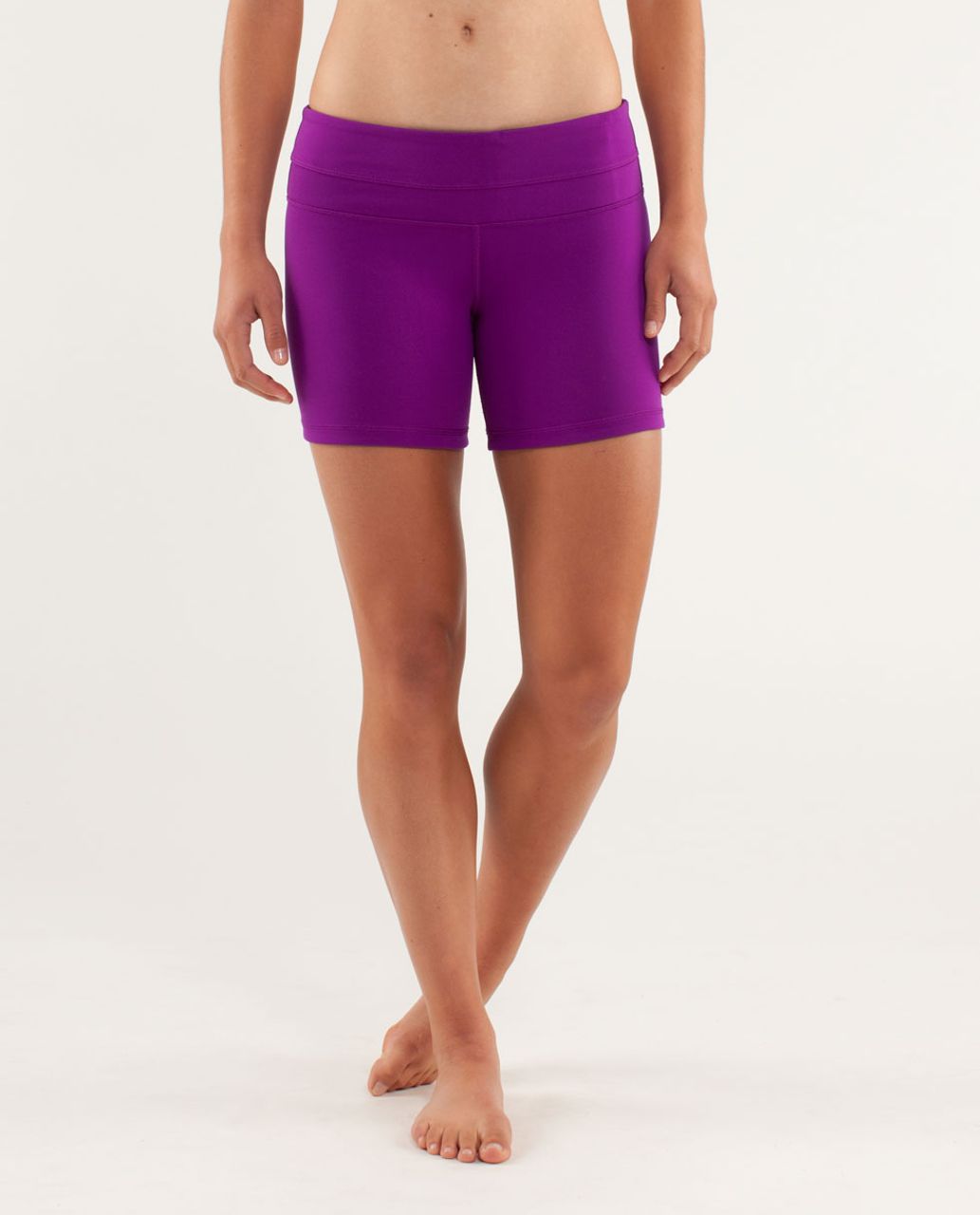 Lululemon Reverse Groove Short (Regular) - Tender Violet / Black