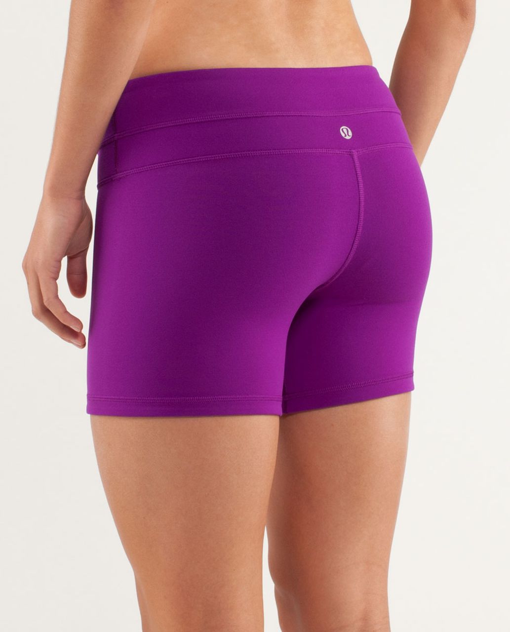 Lululemon Reverse Groove Short (Regular) - Tender Violet / Black