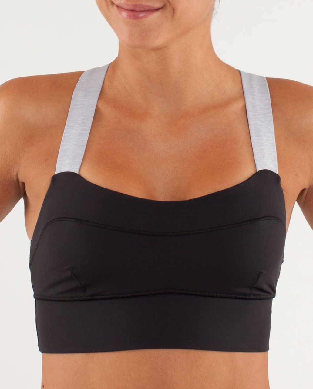 Lululemon Spinerette Bra - Black / Silver Slate