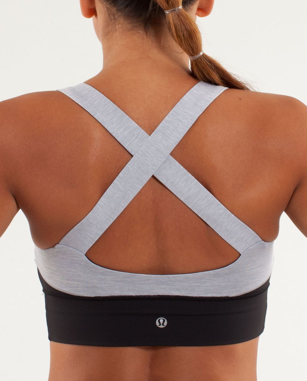 Lululemon Spinerette Bra - Black / Silver Slate