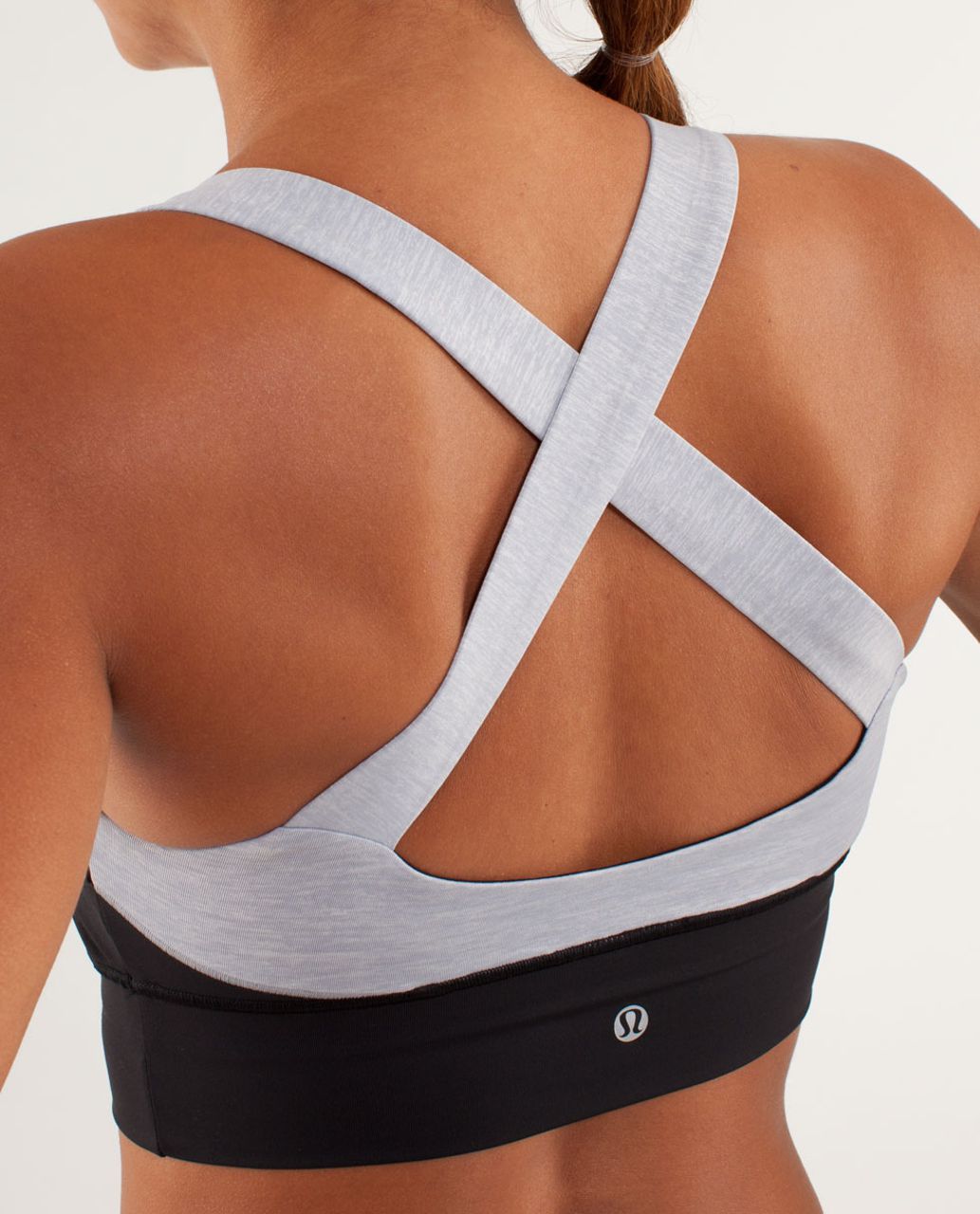 Lululemon Spinerette Bra - Black / Silver Slate