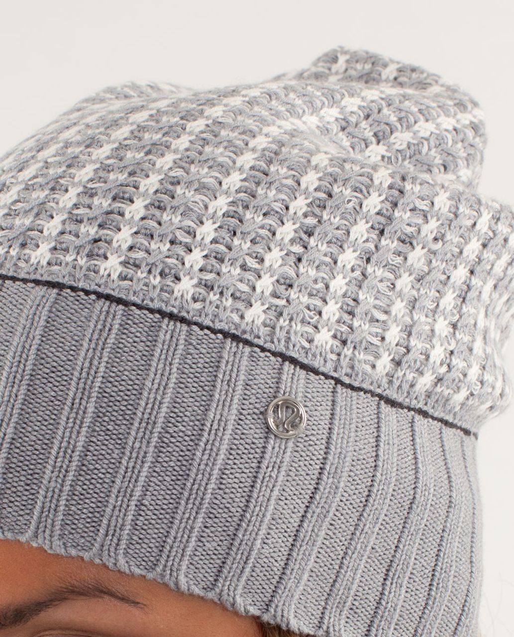 Lululemon Peace Of Mind Toque - Polar Cream / Silver Slate