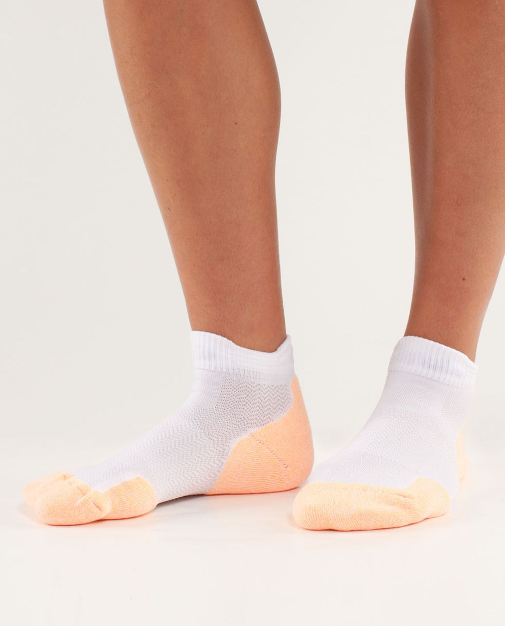 Lululemon Women's Ultimate Padded Run Sock - Creamsicle Pop