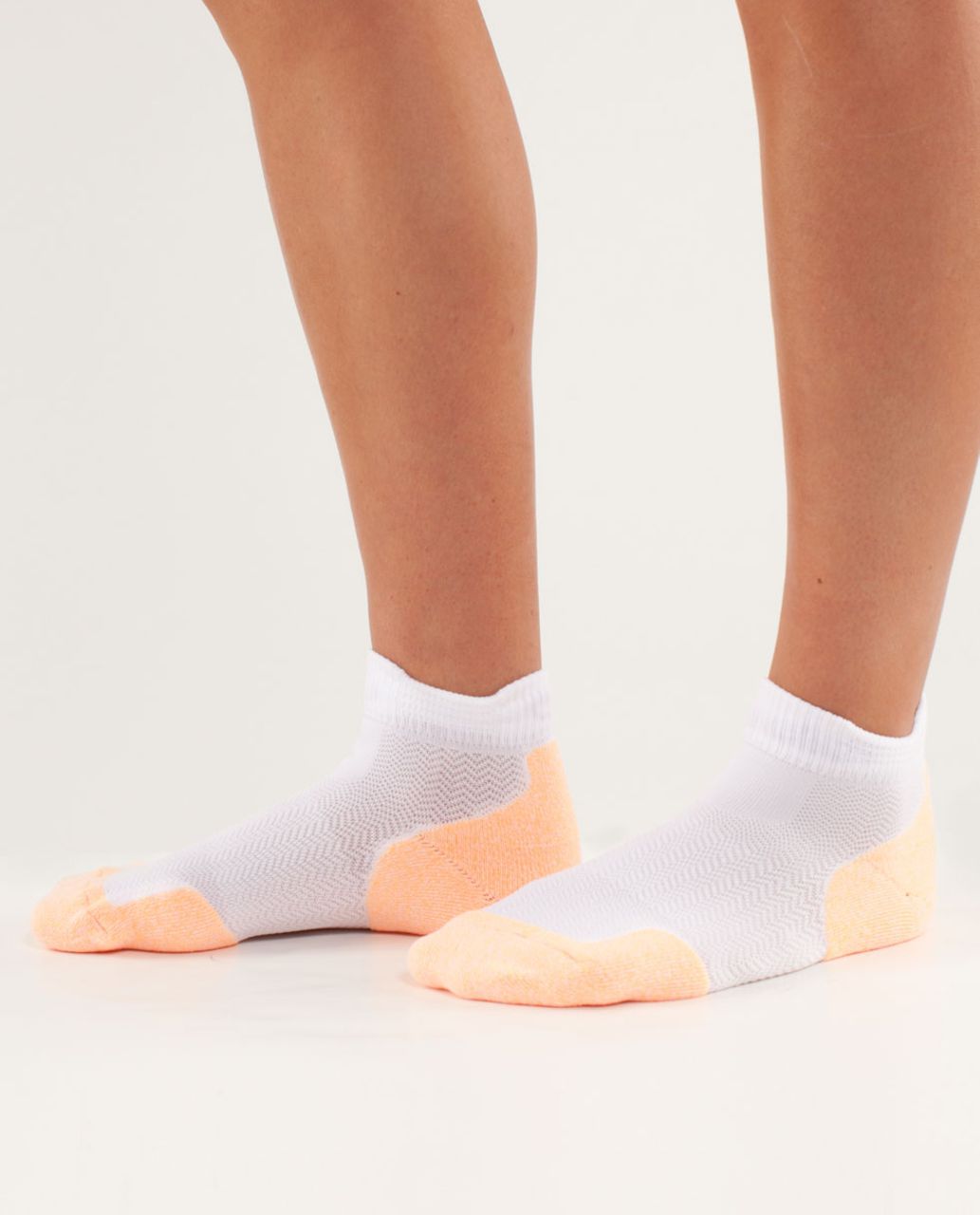 Lululemon Women's Ultimate Padded Run Sock - Creamsicle Pop