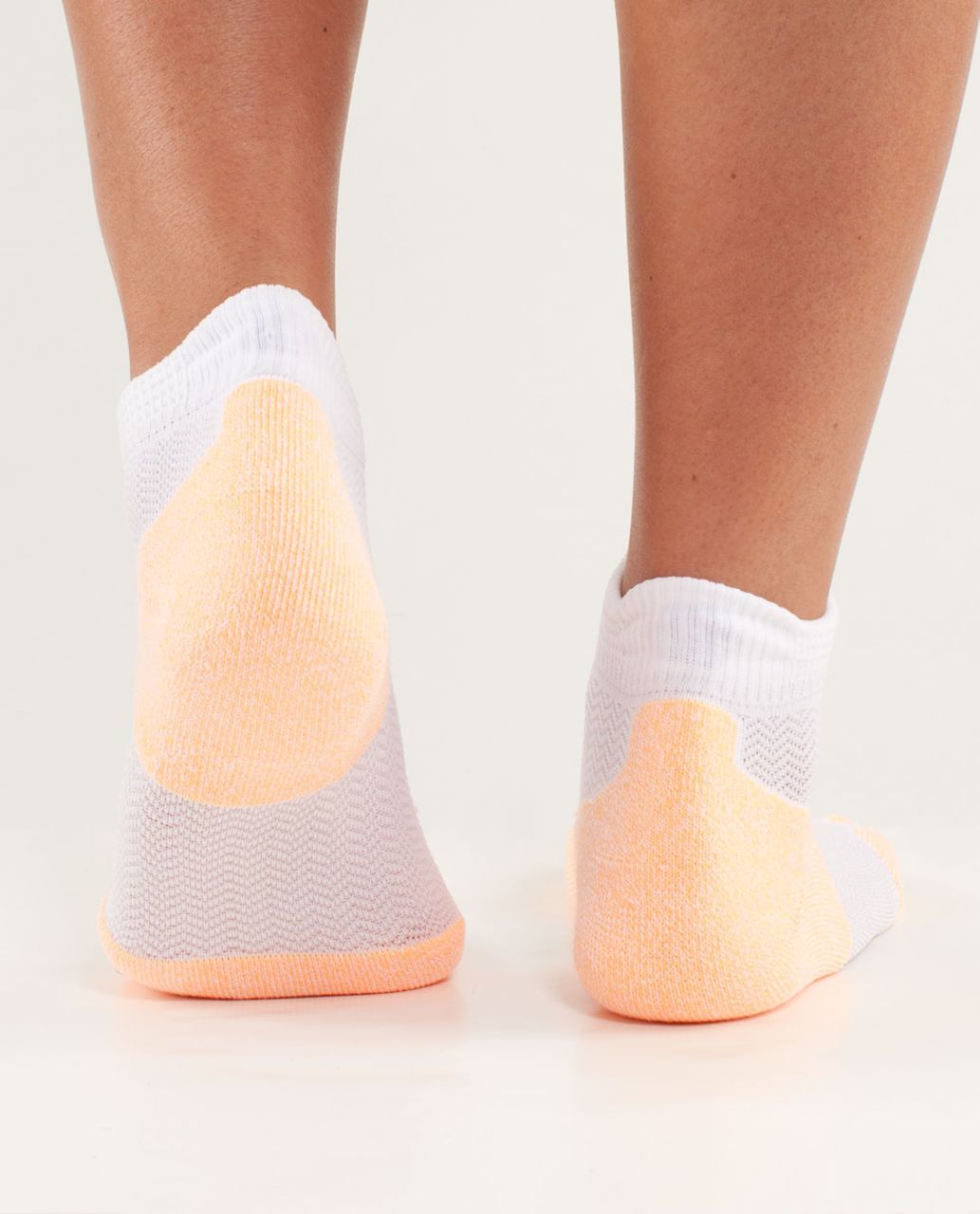 Lululemon Women's Ultimate Padded Run Sock - Creamsicle Pop - lulu fanatics