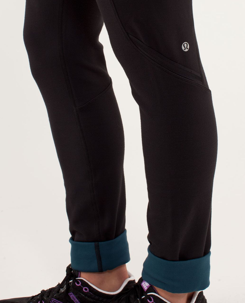 Lululemon Run:  Make A Move Pant - Black / Alberta Lake