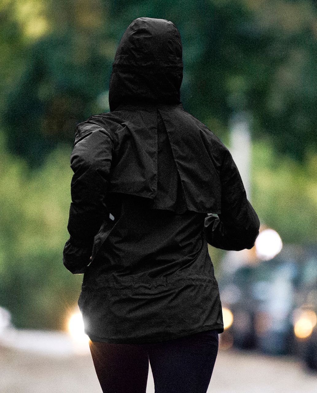 Lululemon Run:  Make It Rain Jacket - Black