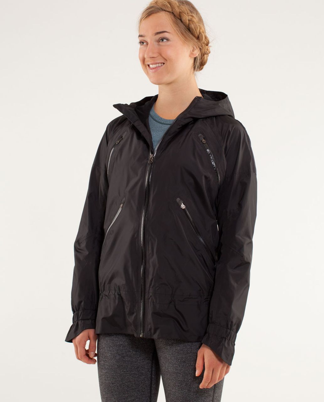 lululemon running rain jacket